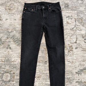 American Eagle Outfitters Men's Black Skinny Jeans